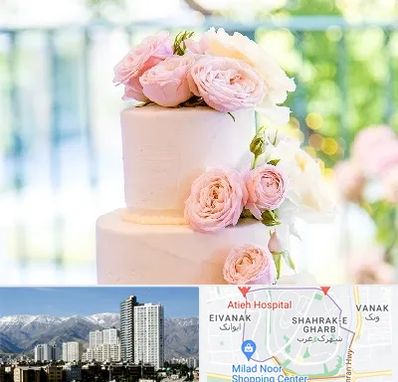 قنادی کیک عروسی در شهرک غرب تهران