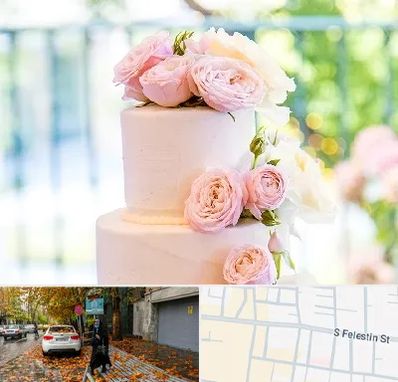 قنادی کیک عروسی در خیابان فلسطین