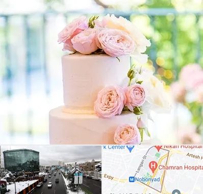 قنادی کیک عروسی در اقدسیه