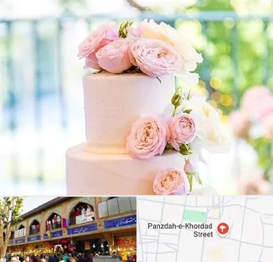 قنادی کیک عروسی در 15 خرداد