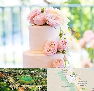 قنادی کیک عروسی در بروجرد