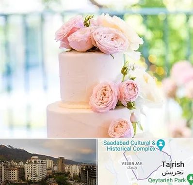 قنادی کیک عروسی در زعفرانیه