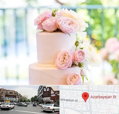 قنادی کیک عروسی در خیابان آذربایجان