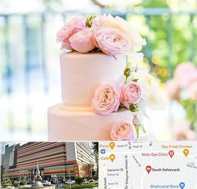 قنادی کیک عروسی در سهروردی