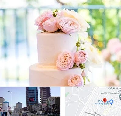 قنادی کیک عروسی در چهارراه طالقانی کرج
