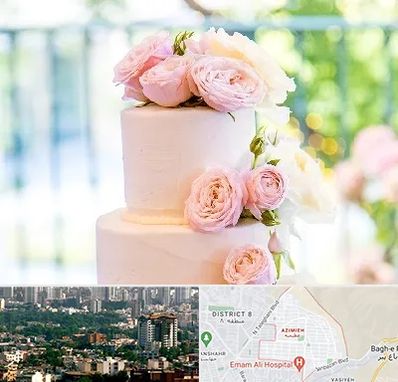 قنادی کیک عروسی در عظیمیه کرج