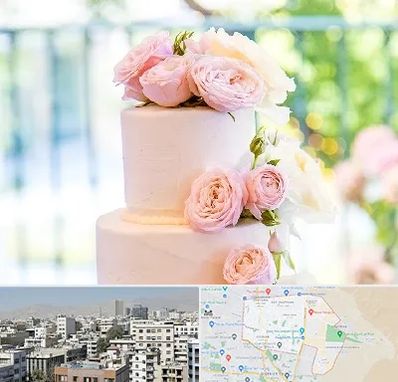 قنادی کیک عروسی در منطقه 14 تهران