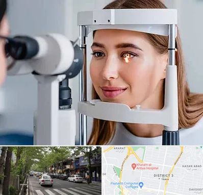 دکتر چشم پزشک خوب در ظفر 