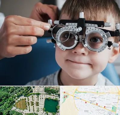 چشم پزشک اطفال در وکیل آباد مشهد 