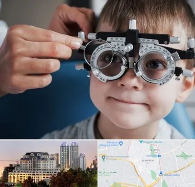 چشم پزشک اطفال در فرشته 