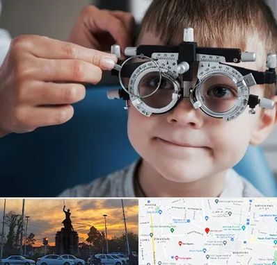 چشم پزشک اطفال در میدان حر 