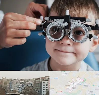 چشم پزشک اطفال در محمد شهر کرج 
