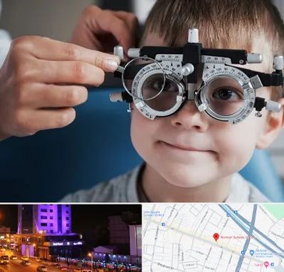 چشم پزشک اطفال در آبرسان تبریز