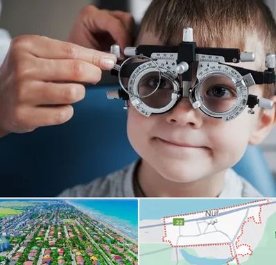 چشم پزشک اطفال در نور
