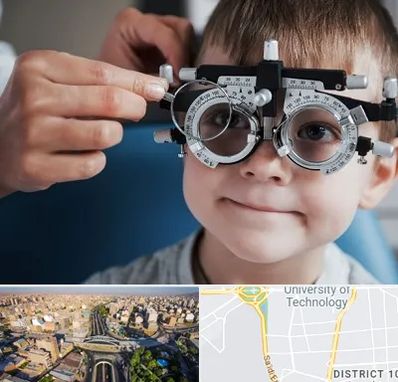 چشم پزشک اطفال در استاد معین 