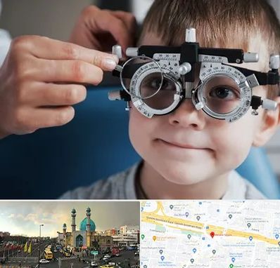 چشم پزشک اطفال در رسالت 