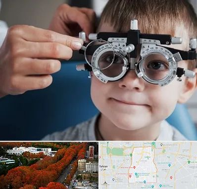 چشم پزشک اطفال در منطقه 6 تهران 