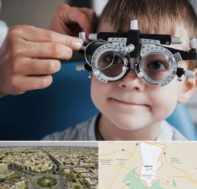 چشم پزشک اطفال در قزوین