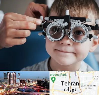 چشم پزشک اطفال در صادقیه 