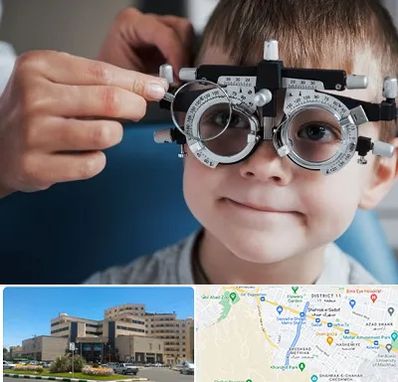 چشم پزشک اطفال در صیاد شیرازی مشهد