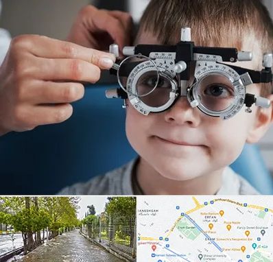 چشم پزشک اطفال در خیابان ارم شیراز