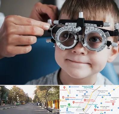 چشم پزشک اطفال در شریعتی 
