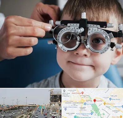 چشم پزشک اطفال در بلوار توس مشهد 