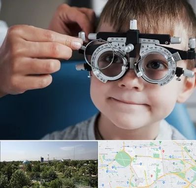 چشم پزشک اطفال در منطقه 16 تهران 