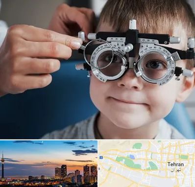 چشم پزشک اطفال در غرب تهران 