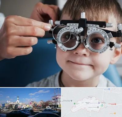 چشم پزشک اطفال در ماهدشت کرج 
