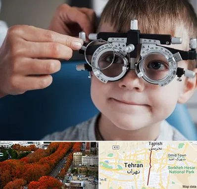 چشم پزشک اطفال در ولیعصر 