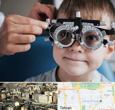 چشم پزشک اطفال در مرزداران 