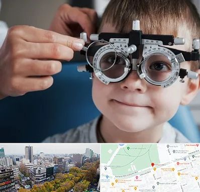 چشم پزشک اطفال در بلوار کشاورز 