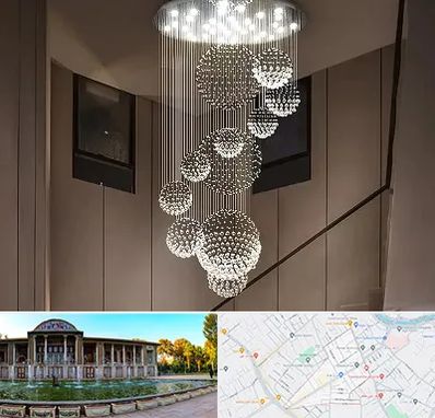 مرکز پخش لوستر در عفیف آباد شیراز