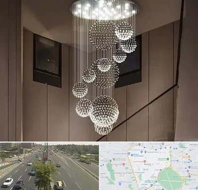 مرکز پخش لوستر در منطقه 17 تهران 