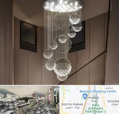 مرکز پخش لوستر در پونک 