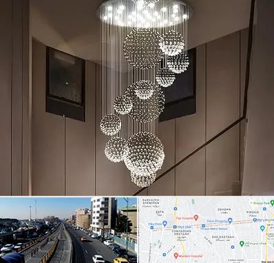 مرکز پخش لوستر در پیروزی 