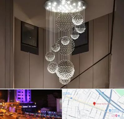 مرکز پخش لوستر در آبرسان تبریز