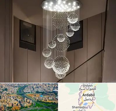 مرکز پخش لوستر در اردبیل