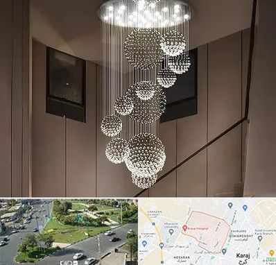 مرکز پخش لوستر در شاهین ویلا کرج