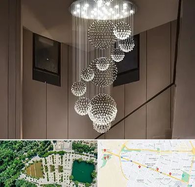 مرکز پخش لوستر در وکیل آباد مشهد 