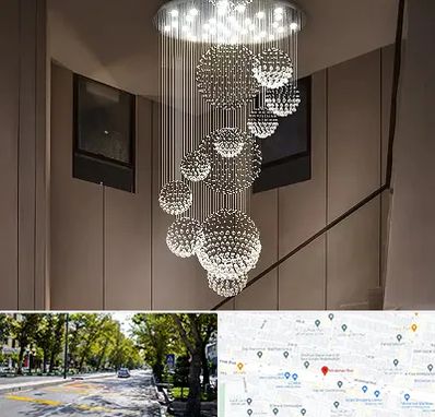 مرکز پخش لوستر در میرداماد