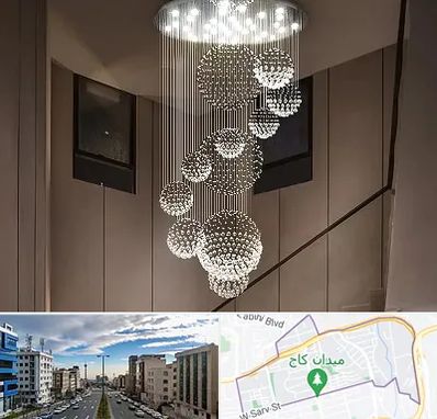 مرکز پخش لوستر در سعادت آباد 