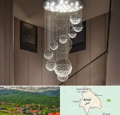 مرکز پخش لوستر در آمل