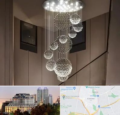 مرکز پخش لوستر در فرشته 