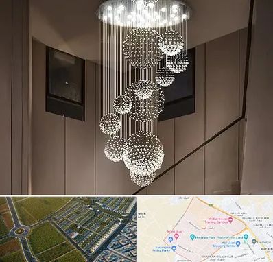 مرکز پخش لوستر در الهیه مشهد