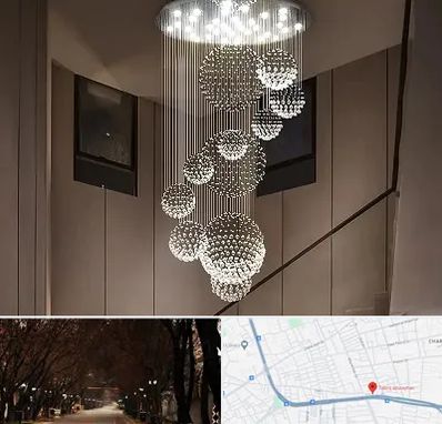 مرکز پخش لوستر در ابوریحان تبریز