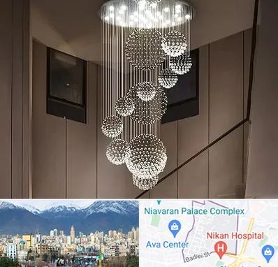 مرکز پخش لوستر در آجودانیه 