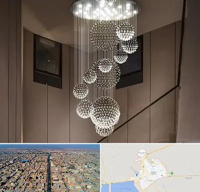 مرکز پخش لوستر در بندر ماهشهر