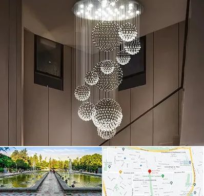 مرکز پخش لوستر در سرسبز 